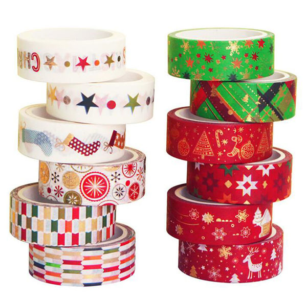 Mini Glitter Tape Set Box Packing